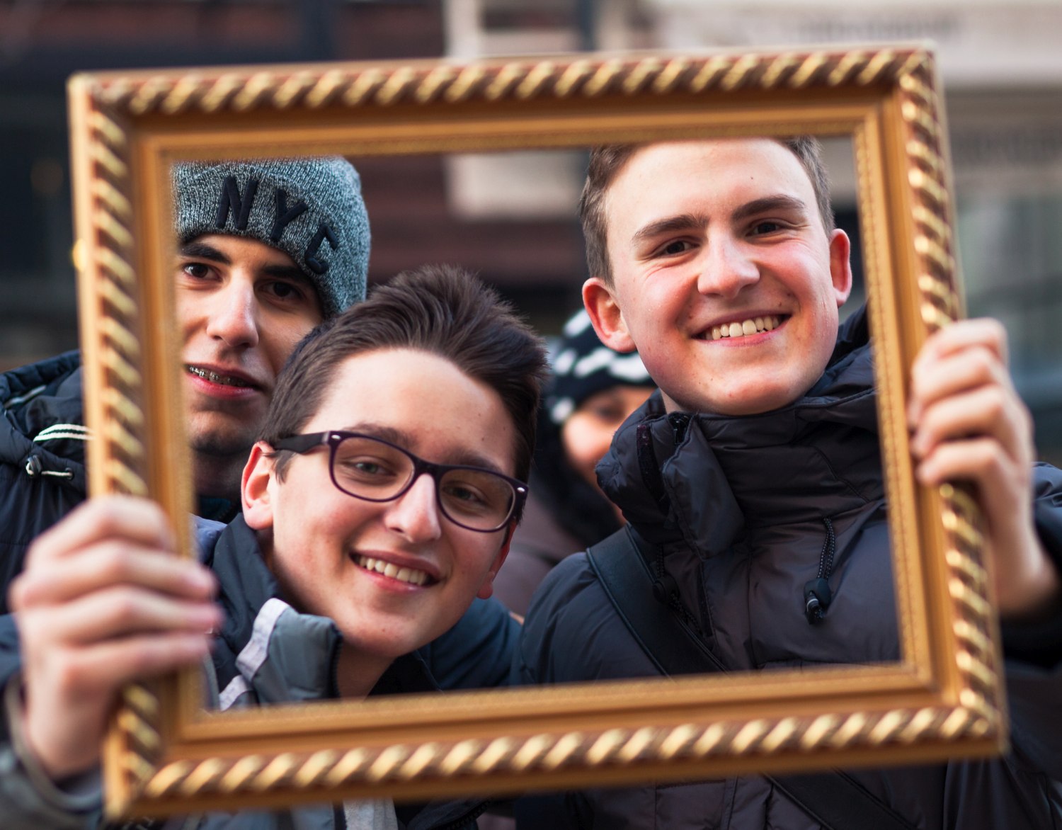 Framing a smile